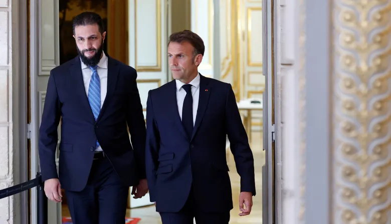 Macron blanquea a al-Sharaa: ¿legitimación o claudicación diplomática?
