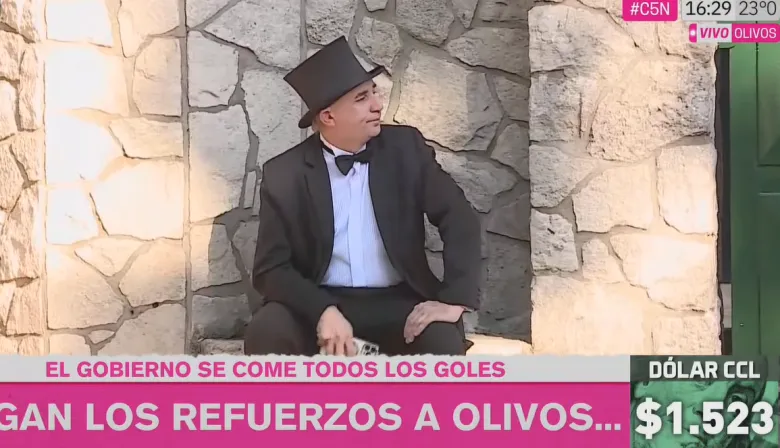El Mago sin Dientes no se rinde y fue a la Quinta de Olivos a reunirse con Milei