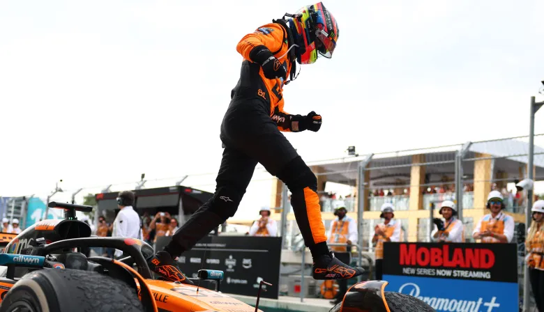 Oscar Piastri ganó el Gran Premio de Miami y McLaren lidera el campeonato
