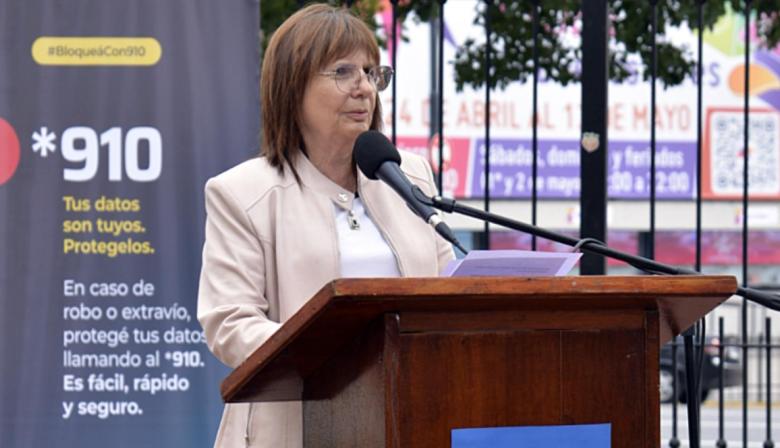Bullrich lanza el 910: el botón rojo contra el robo de celulares