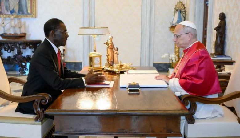 Papa León XIV recibe al dictador más longevo del mundo, Teodoro Obiang