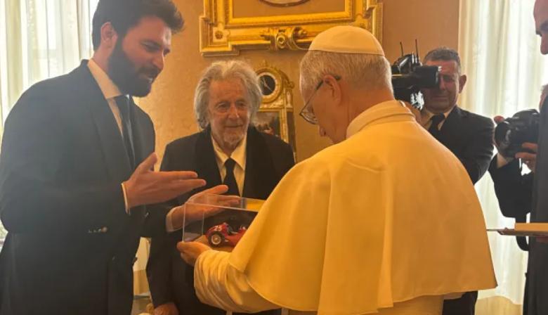 El Papa León XIV conoció a su primera estrella de Hollywood: se reunió con Al Pacino