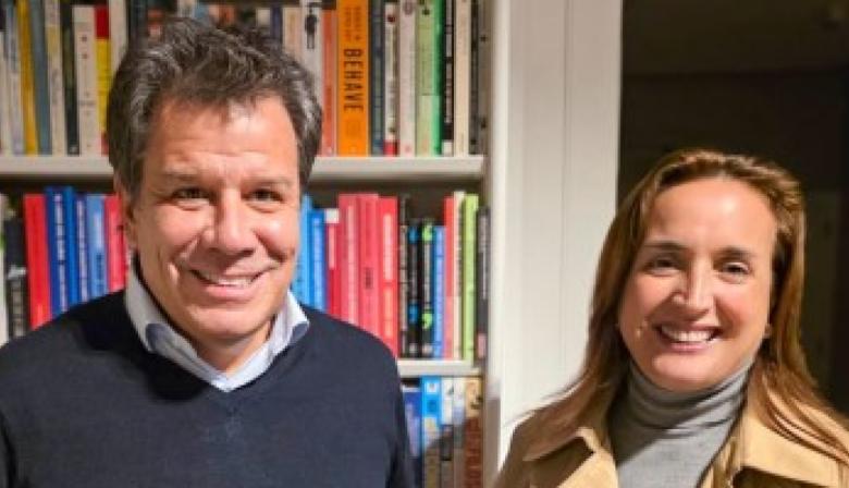 La vice de Llaryora se mostró con Manes y crece la posibilidad de Schiaretti candidato