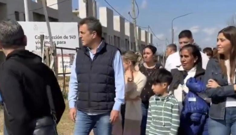 Massa recorre el interior y pide unidad ante el ajuste