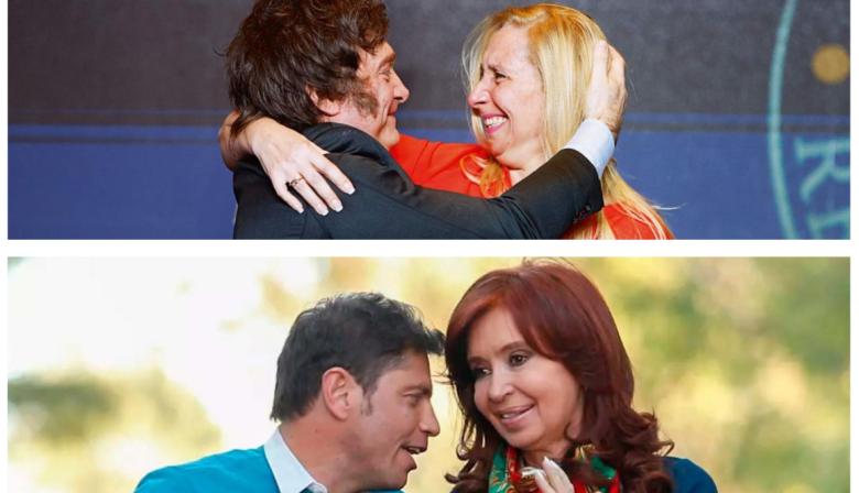 Cristina Kirchner y Kicillof buscan capitalizar la crisis que sacude a Javier y Karina Milei
