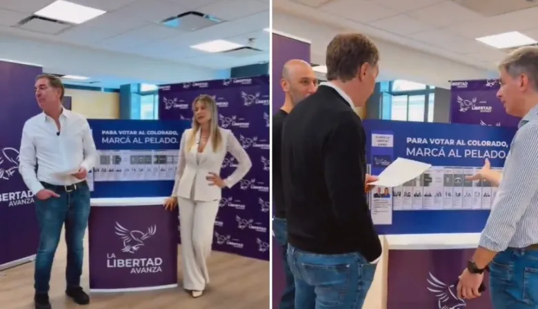 El lema de LLA para disfrazar a Espert: "Para votar al colorado, marcá al pelado"