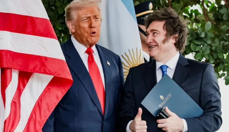Trump celebró la victoria de Milei: "El pueblo argentino justificó nuestra confianza"