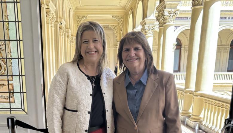 Patricia Bullrich presentó en Casa Rosada a su posible sucesora en Seguridad