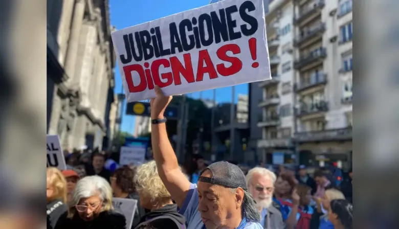 Los jubilados realizarán una nueva marcha