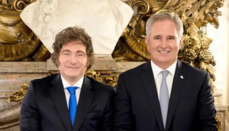 Quirno asumió como canciller y prometió fortalecer la alianza con EE.UU y atraer inversiones