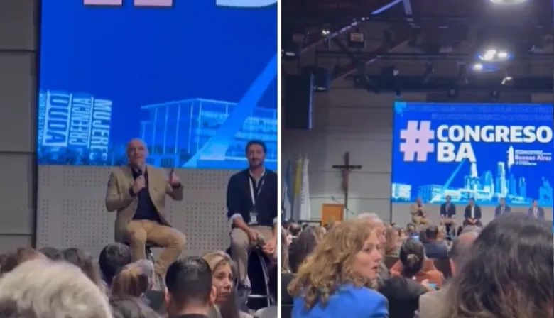 Abuchearon a José Luis Espert por insultar a Cristina Kirchner en la UCA: "¡Tomátelas!"
