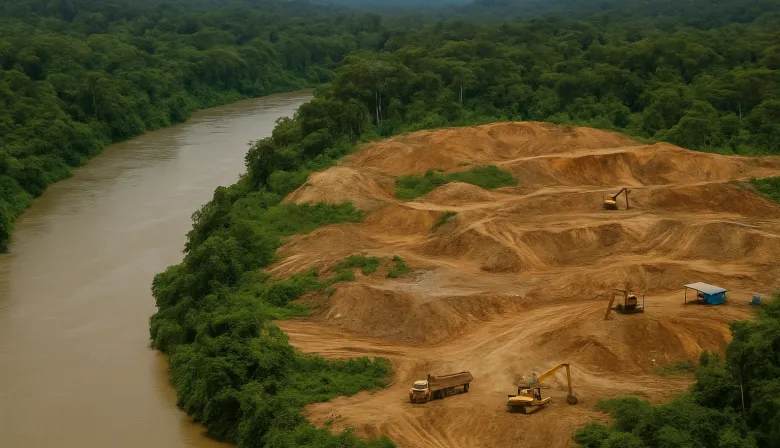 Ecuador suspende concesiones mineras chinas por daño ambiental en Napo