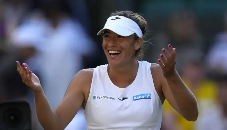 Y lo hizo otra vez: ¡Solana Sierra a octavos en Wimbledon!