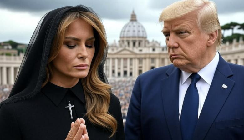 Melania Trump, la católica silenciosa que afronta la polémica papal de su esposo