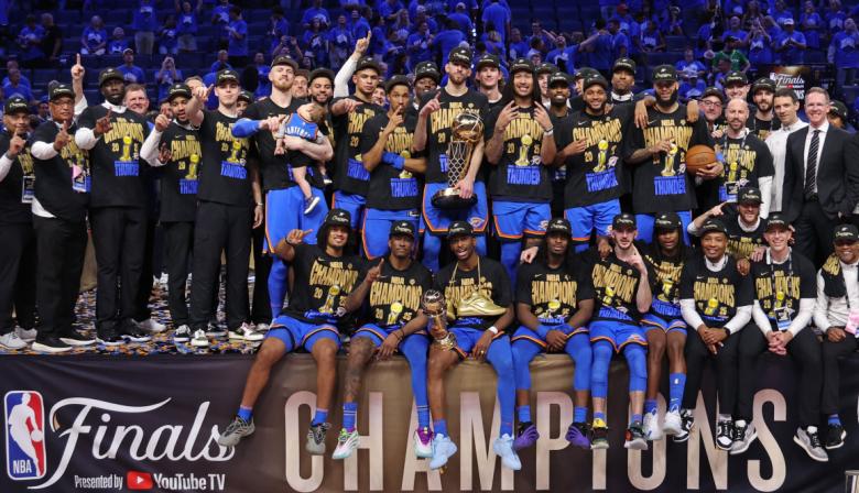 ¡Oklahoma City Thunder es el nuevo campeón de la NBA!
