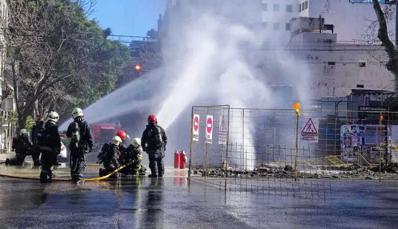 Susto por escape de gas en Ciudad de Buenos Aires: operativo controlado