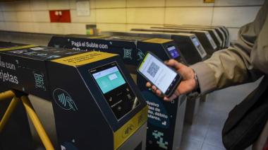 Habilitan el pago del subte con códigos QR sin estar conectado a Internet