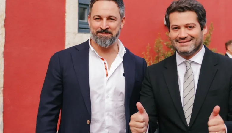Desde Madrid a Lisboa: André Ventura y Santiago Abascal desafían al sistema