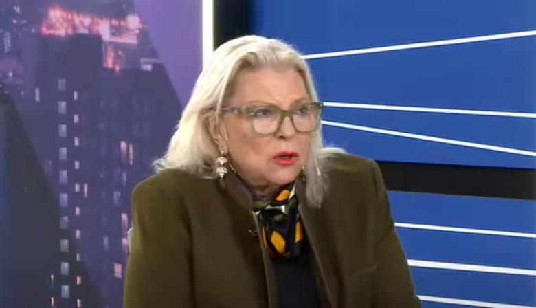 Carrió: “Antes de tener de jefa a Karina Milei, me suicido en Mar Chiquita”