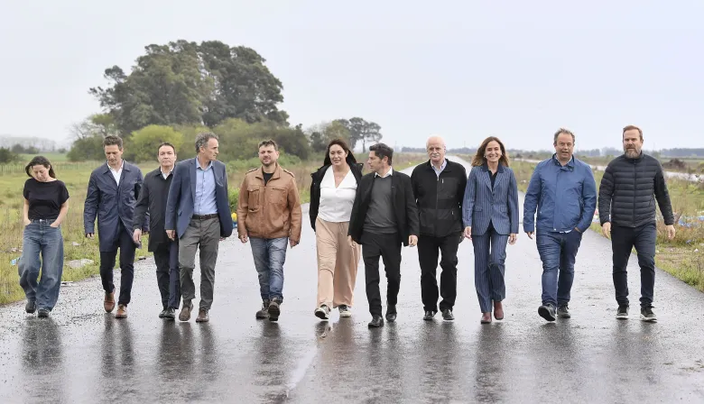 Taiana y Grabois caminan el conurbano con Kicillof: "Nos acusarán de estatistas"