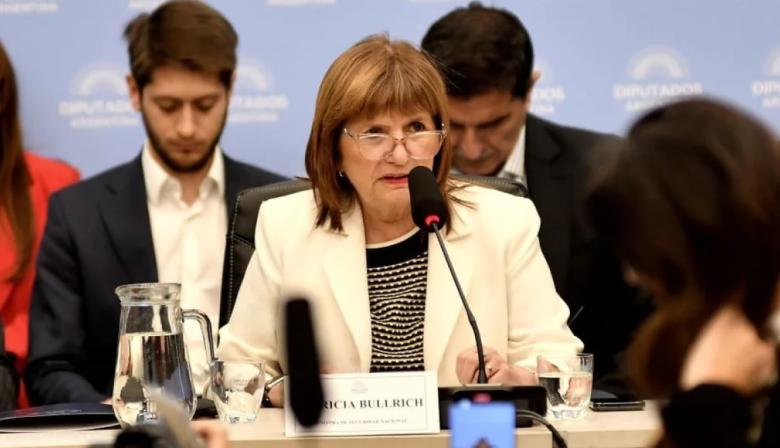 “Sin seguridad no hay libertad”: Bullrich defendió la política contra el delito