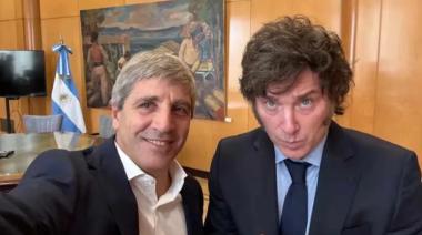 Milei, eufórico: “Caputo es el mejor ministro de la historia”
