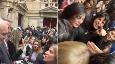 “¡Psicópata, cagón!”: el video del escandaloso final con gritos e insultos contra Espert