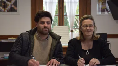 9 de Julio: Gentile firma un convenio para mejorar caminos rurales