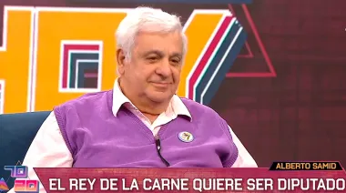 Samid, candidato a diputado: “Me meto porque están entregando el país”