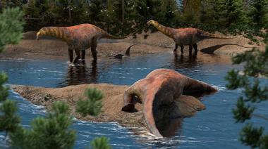 Patagonia: el fascinante hallazgo del dinosaurio que estaba arrodillado