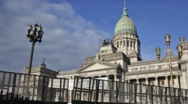 Operativo especial en Diputados ante la tensa sesión