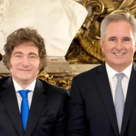 Quirno asumió como canciller y prometió fortalecer la alianza con EE.UU y atraer inversiones