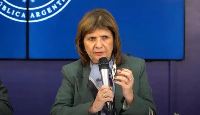 Bullrich responsabilizó a Otermín por el ataque a Milei en Lomas