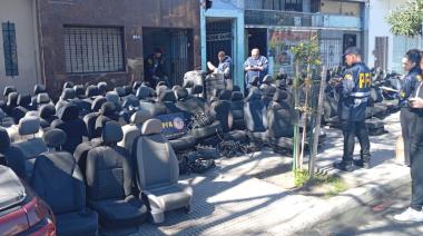 Secuestran autopartes por más de $120 millones en locales clandestinos de Flores
