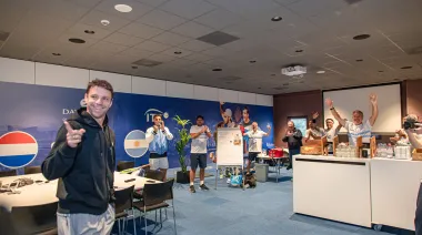 El equipo argentino de Copa Davis recibió a Horacio Zeballos al grito de “Dale, campeón”