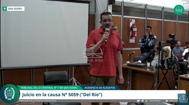 Culpable: Martín del Río fue condenado a reclusión perpetua
