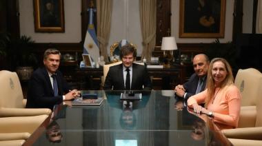 Milei recibió a Leandro Zdero tras el respaldo libertario en Chaco