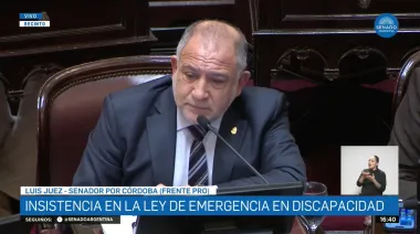 "Gracias": Luis Juez sorprendió, se emocionó y volvió a enfurecer a los libertarios