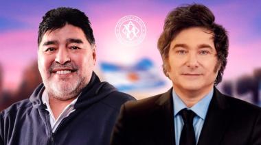 ¿Diego Maradona apoyaría a Milei? la polémica que generó Verónica Ojeda
