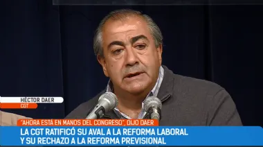 El día que la CGT avaló la reforma laboral de Mauricio Macri: ¿podrá Milei?