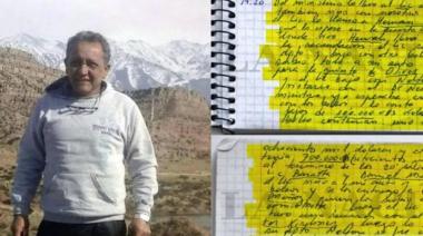 Confirman que Centeno escribió los cuadernos: Gendarmería validó los manuscritos