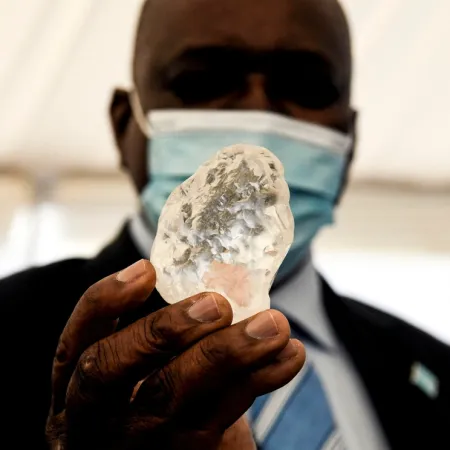 Producción de diamantes: cómo Rusia superó a África en 2023