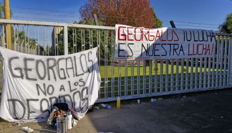 Georgalos deberá reincorporar a tres empleados que despidió por ejercer el derecho a huelga