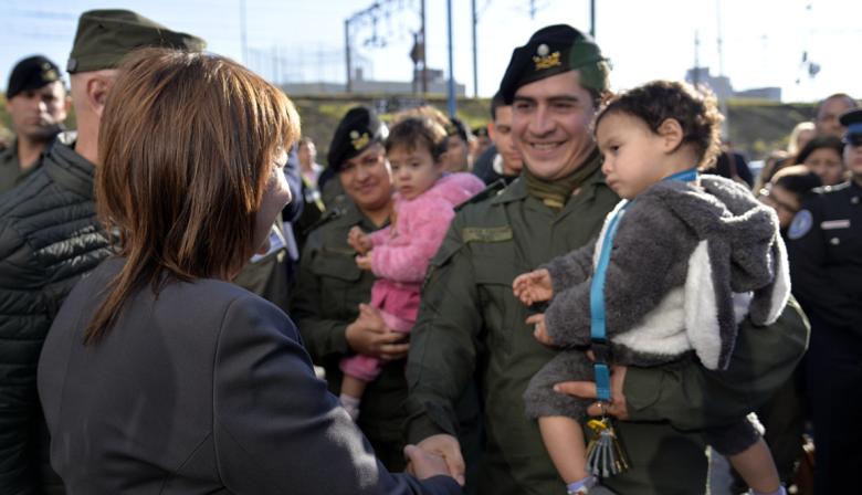 Patricia Bullrich entregó 160 viviendas a las fuerzas de seguridad en Avellaneda