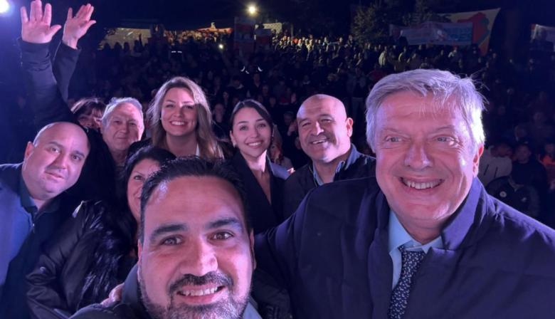 Fabián Luayza y Mauricio D´Alessandro cerraron la campaña de Nuevos Aires en Berazategui