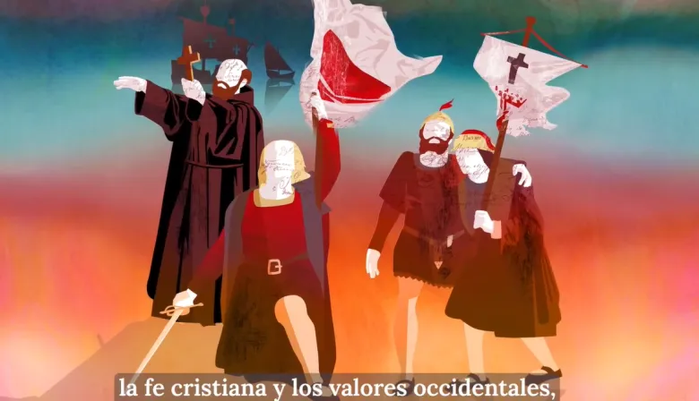 Colón, el 12 de octubre y el polémico video oficial: el repudio llegó al Congreso