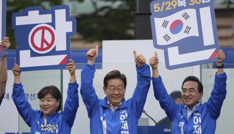Lee Jae-myung gana las elecciones en Corea del Sur tras la caída de Yoon Suk-yeol