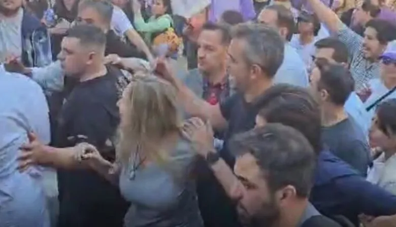 Evacuaron la caravana de Karina Milei y Martín Menem