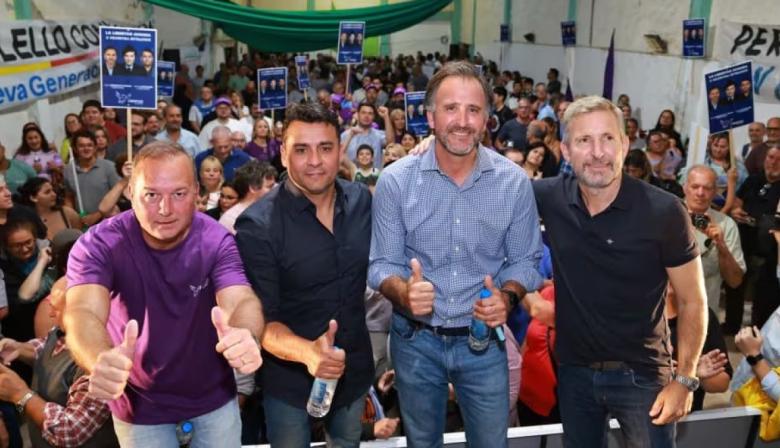 Entre Ríos: Frigerio acompañó el cierre de campaña libertario en Gualeguaychú