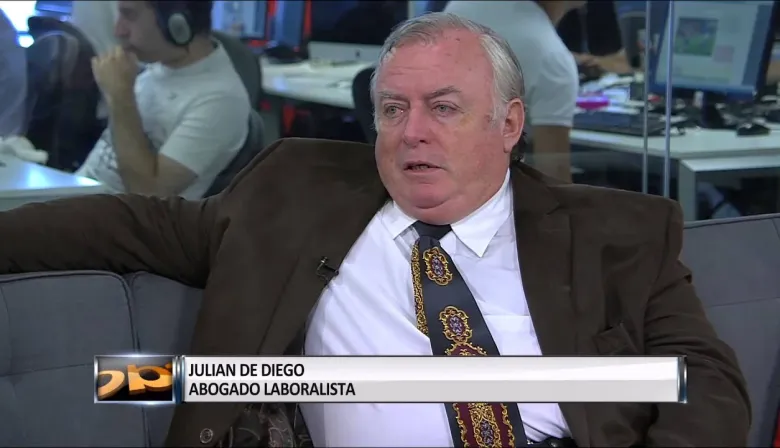 El abogado Julián de Diego confirmó que asesora al Gobierno en el borrador de la nueva reforma laboral